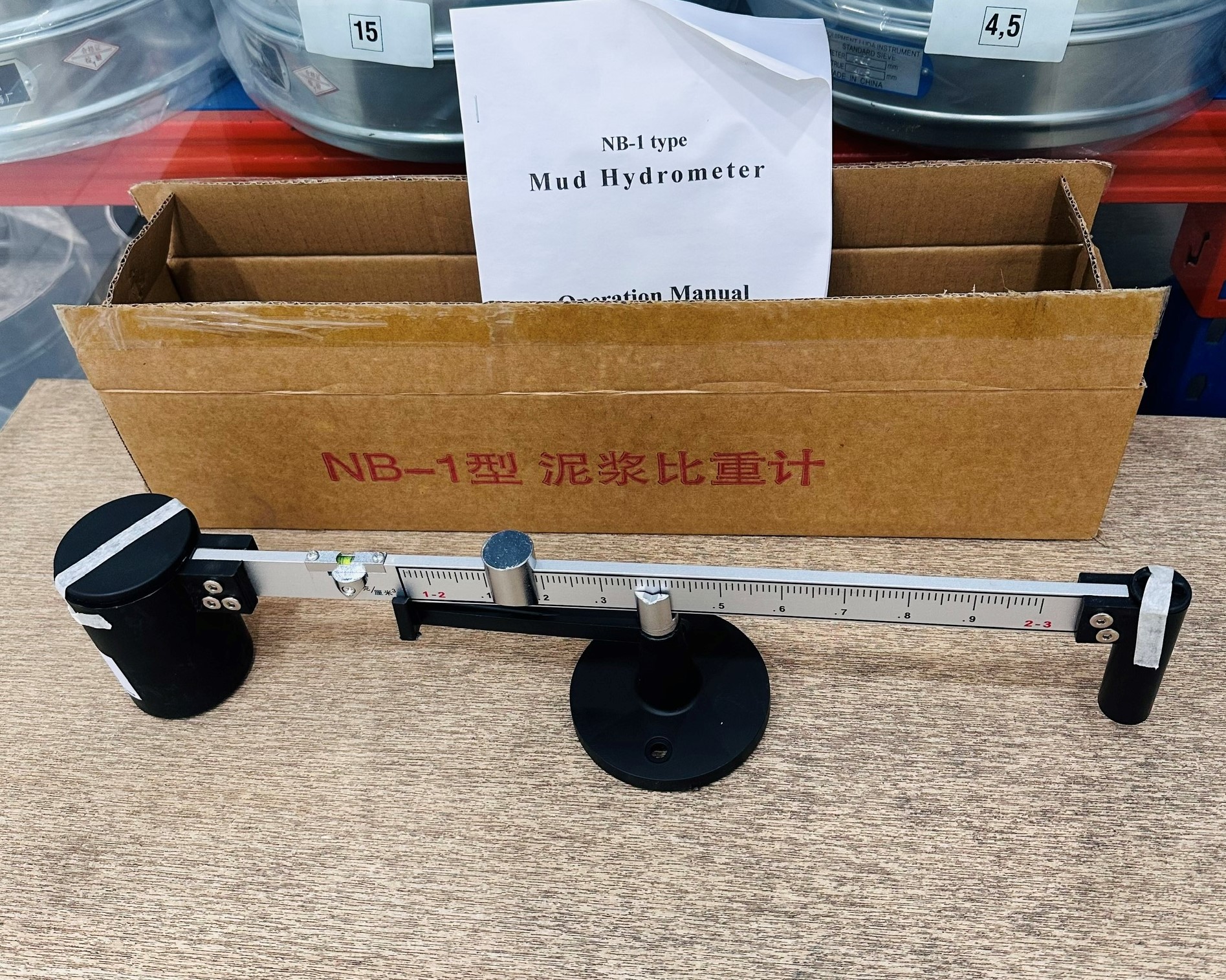 Cân tỷ trọng Bentonite NB-1 - Ảnh 3