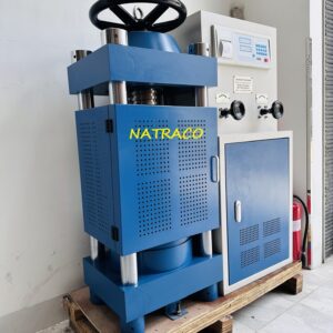 Máy nén bê tông TYA-2000 dùng để kiểm tra cường độ chịu nén của mẫu bê tông, xi măng và vật liệu xây dựng. Thiết bị hiển thị điện tử hiện đại, cho kết quả chính xác, phù hợp phòng thí nghiệm và trung tâm kiểm định.