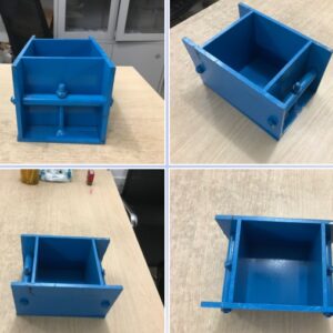 Khuôn đúc mẫu bê tông 15x15x15 cm bằng thép