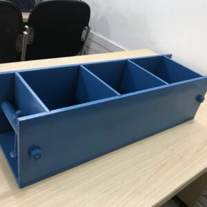 Khuôn lấy mẫu bê tông 150x150x150 bằng thép