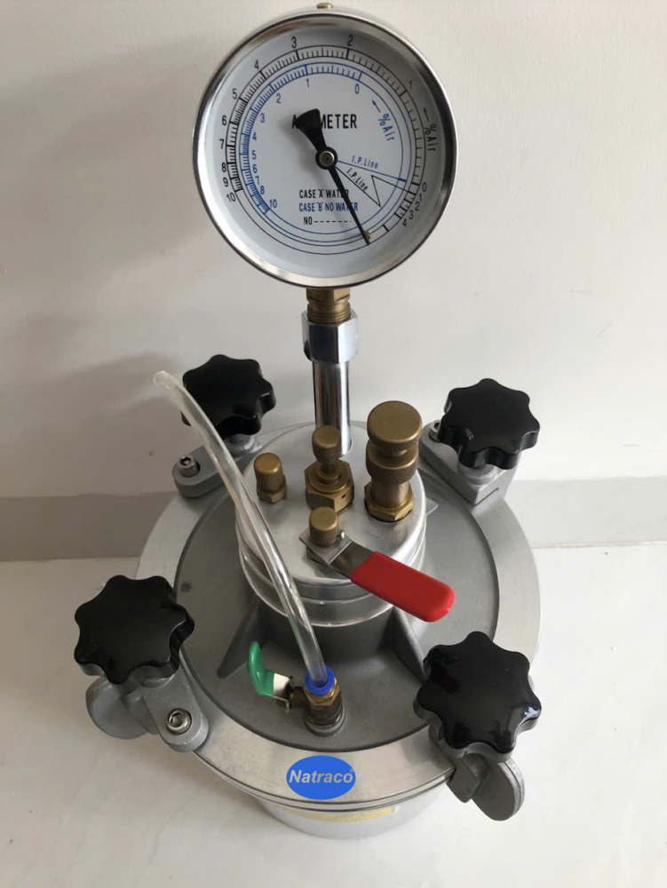 THIẾT BỊ ĐO HÀM LƯỢNG BỌT KHÍ TRONG BÊ TÔNG HC-7 TQ - Ảnh 2