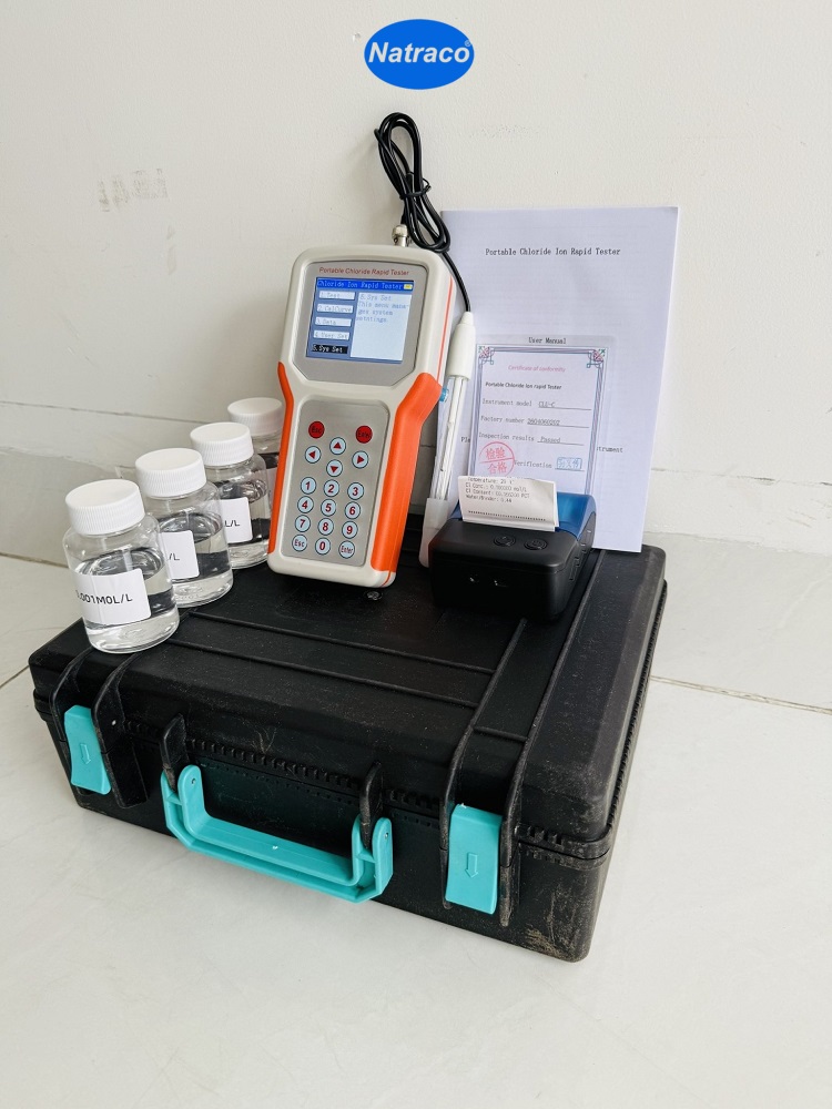 Máy kiểm tra hàm lượng ion clorua trong bê tông