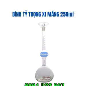 Bình tỷ trọng xi măng