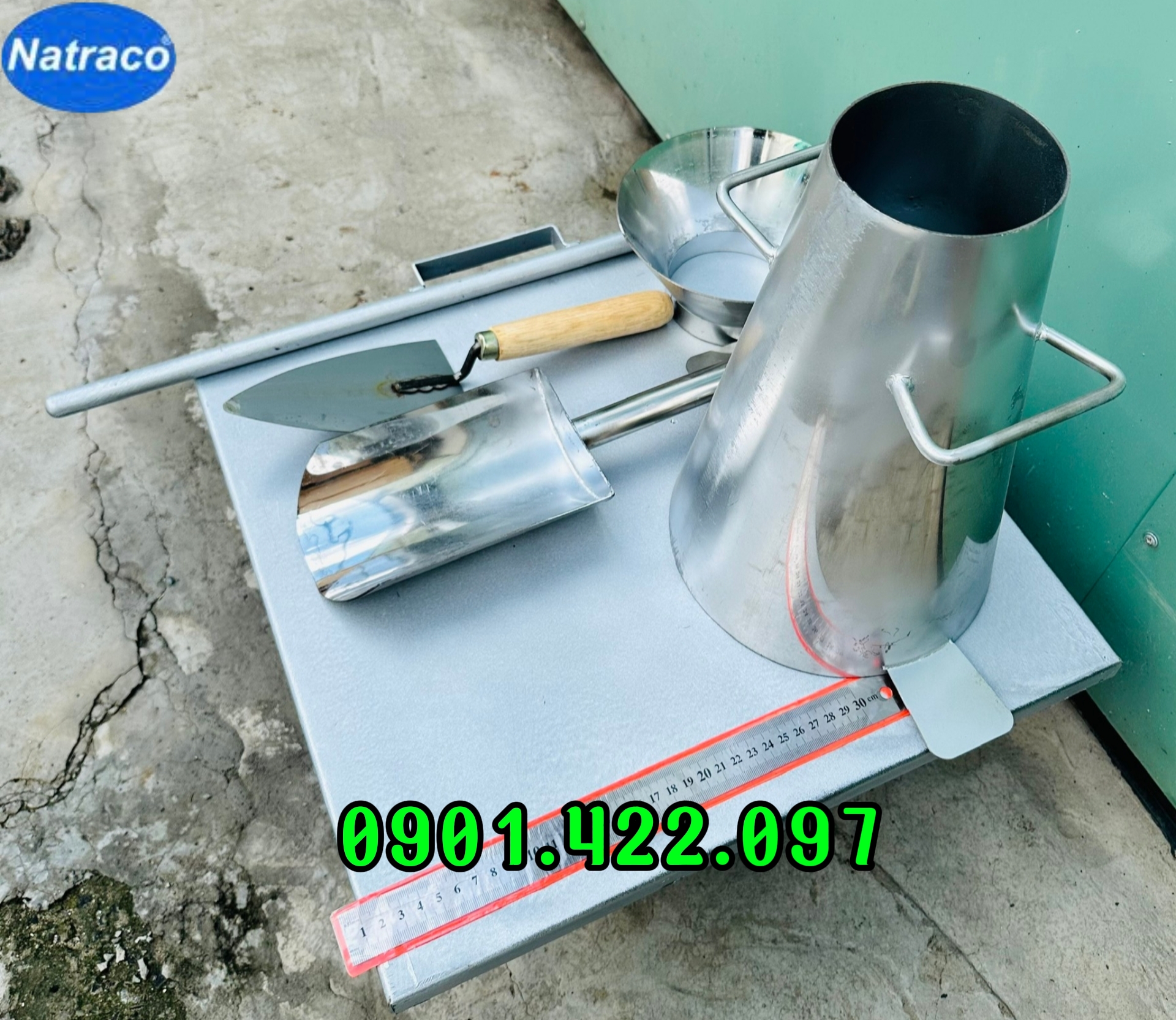 Bộ côn đo độ sụt bê tông