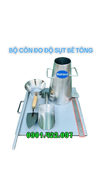 Bộ dụng cụ côn đo độ sụt bê tông
