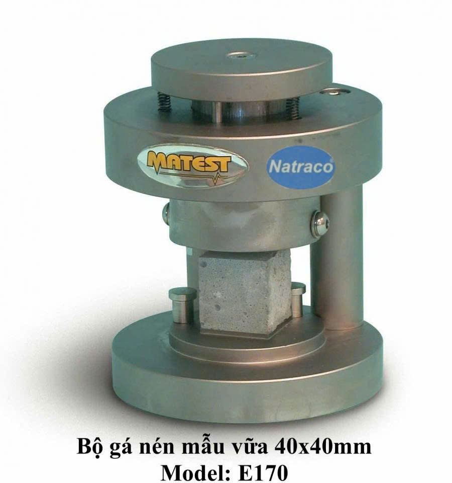 Bộ gá nén mẫu vữa 40x40mm