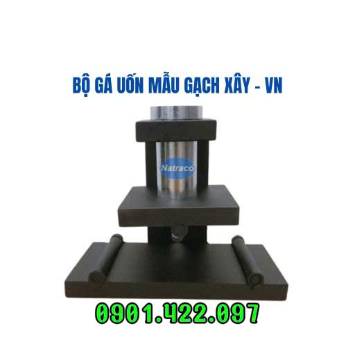 Bộ gá uốn mẫu gạch xây