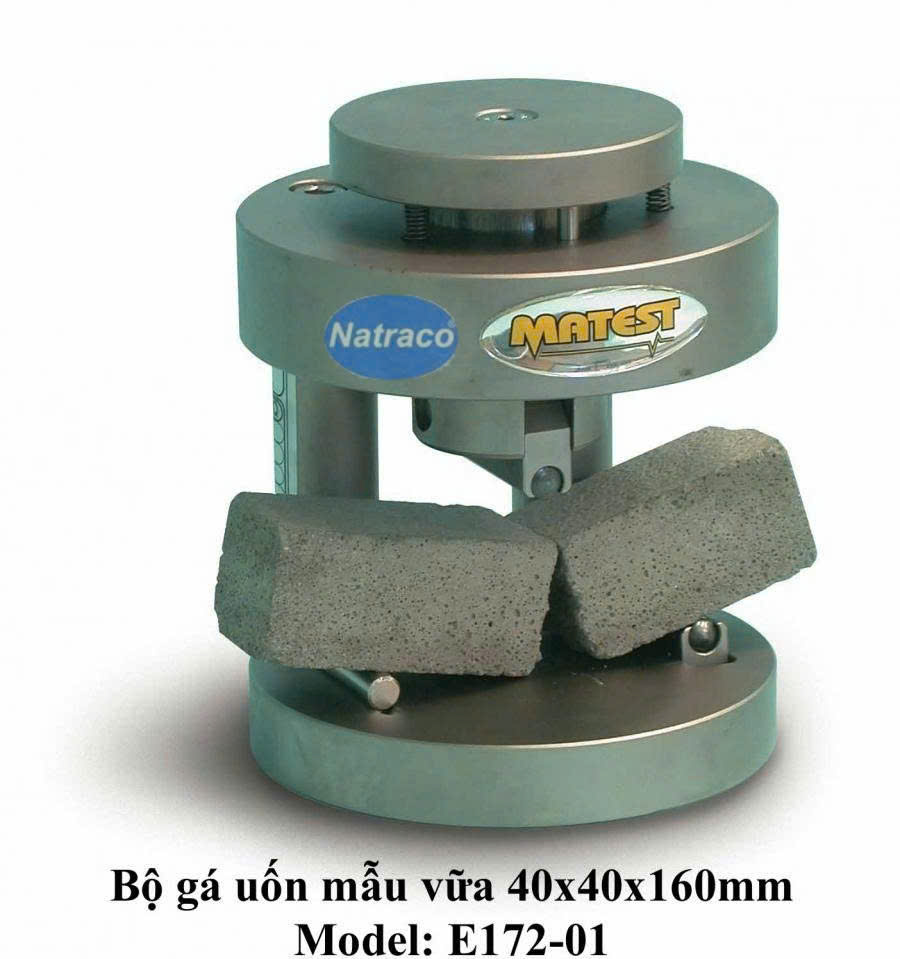 Bộ gá uốn mẫu vữa 40x40x160mm