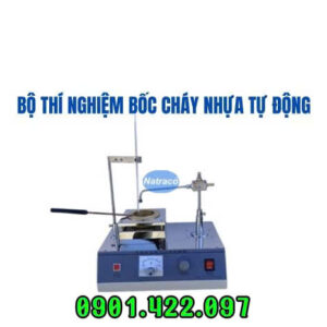 Bộ thí nghiệm bốc cháy nhựa tự động