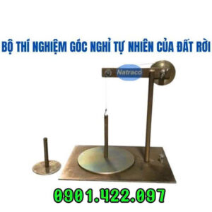 Bộ thí nghiệm góc nghỉ tự nhiên của đất rời