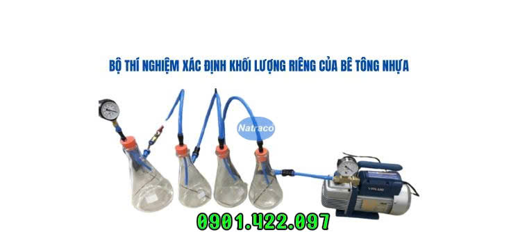 Bộ thí nghiệm xác định khối lượng riêng của bê tông nhựa