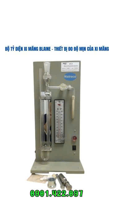 Bộ tỷ diện xi măng BLAINE