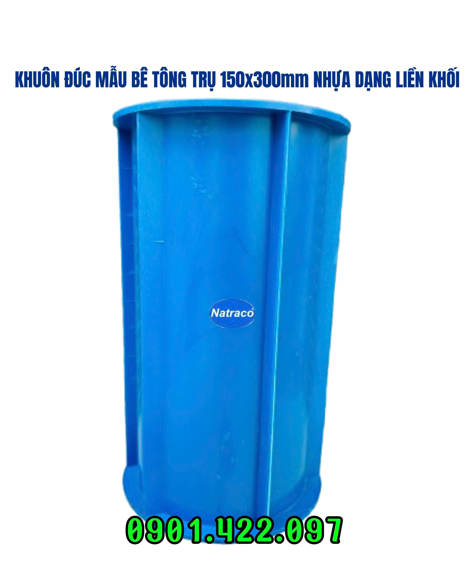 Khuôn đúc mẫu bê tông trụ dạng liền