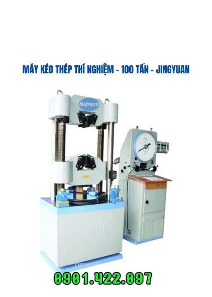 Máy kéo thép thí nghiệm 100 tấn Jingyuan