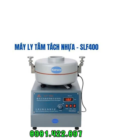 Máy ly tâm tách nhựa - SLF400