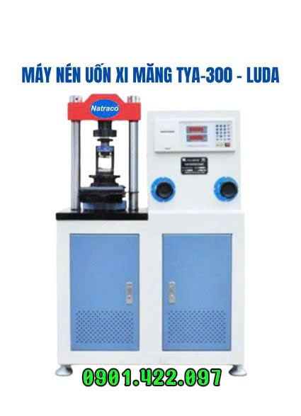 Máy nén uốn xi măng TYA 300 - LUDA