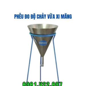 Phễu đo độ chảy vữa xi măng