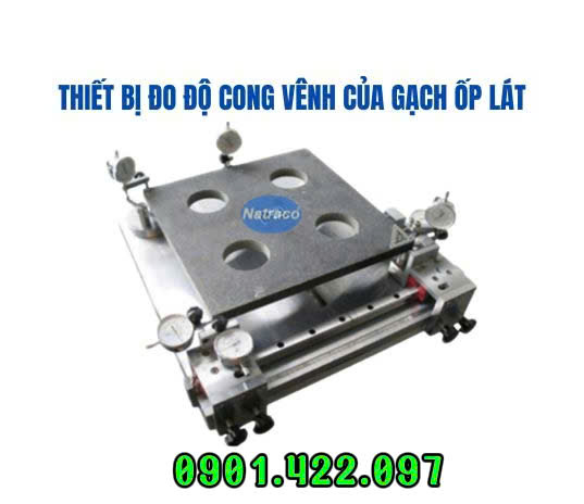 Thiết bị đo độ cong vênh của gạch ốp lát