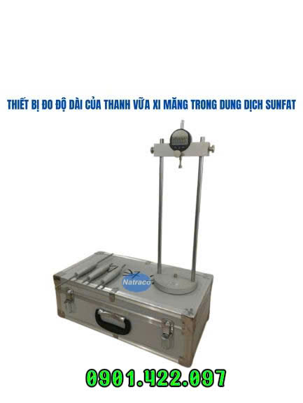 Thiết bị đo độ dài của thanh vữa xi măng