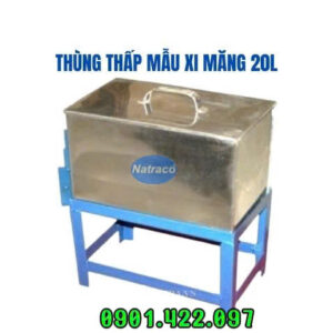 Thùng thấp mẫu xi măng