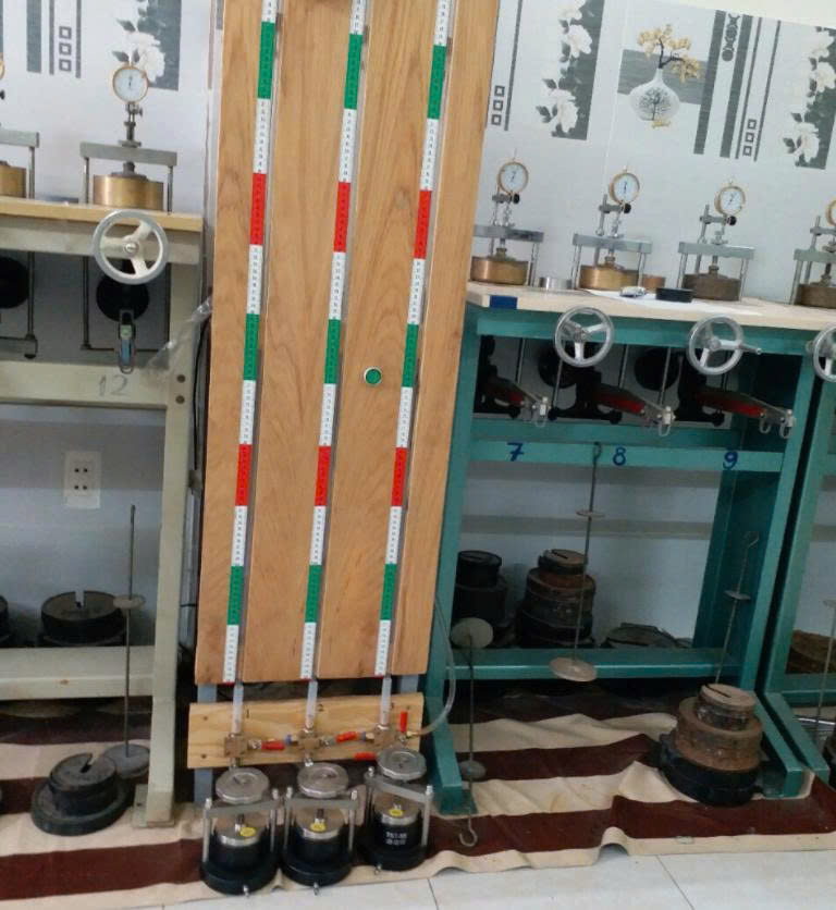 Bảng thấm cột nước