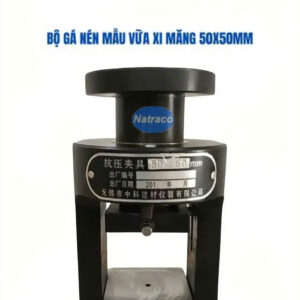 Bộ gá nén mẫu vữa xi măng 50x50 mm