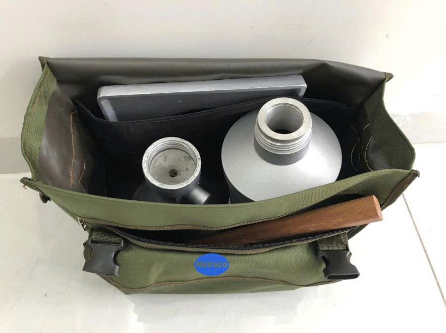 Bộ phễu rót cát hiện trường làm bằng nhôm