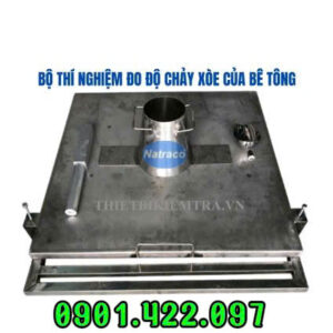 Bộ thí nghiệm đo độ chảy xòe của bê tông