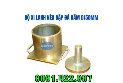Bộ xi lanh nén dập đá dăm d150mm