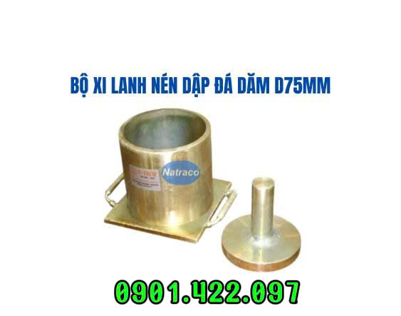 Bộ xi lanh nén dập đá dăm D75mm