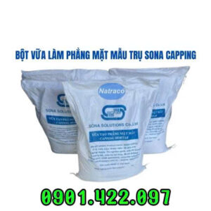 Bột vữa làm phẳng mặt mẫu trụ sona capping