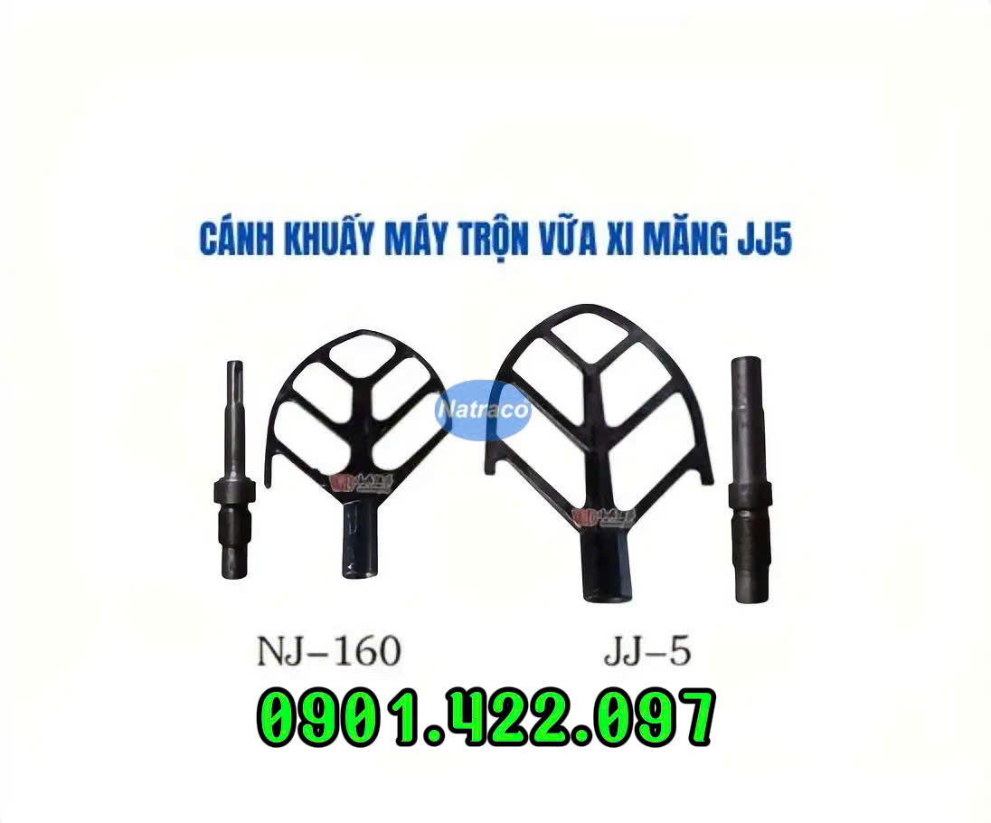 Cánh khuấy máy trộn vữa xi măng jj5