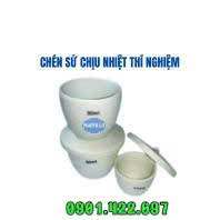 Chén sứ chịu nhiệt thí nghiệm