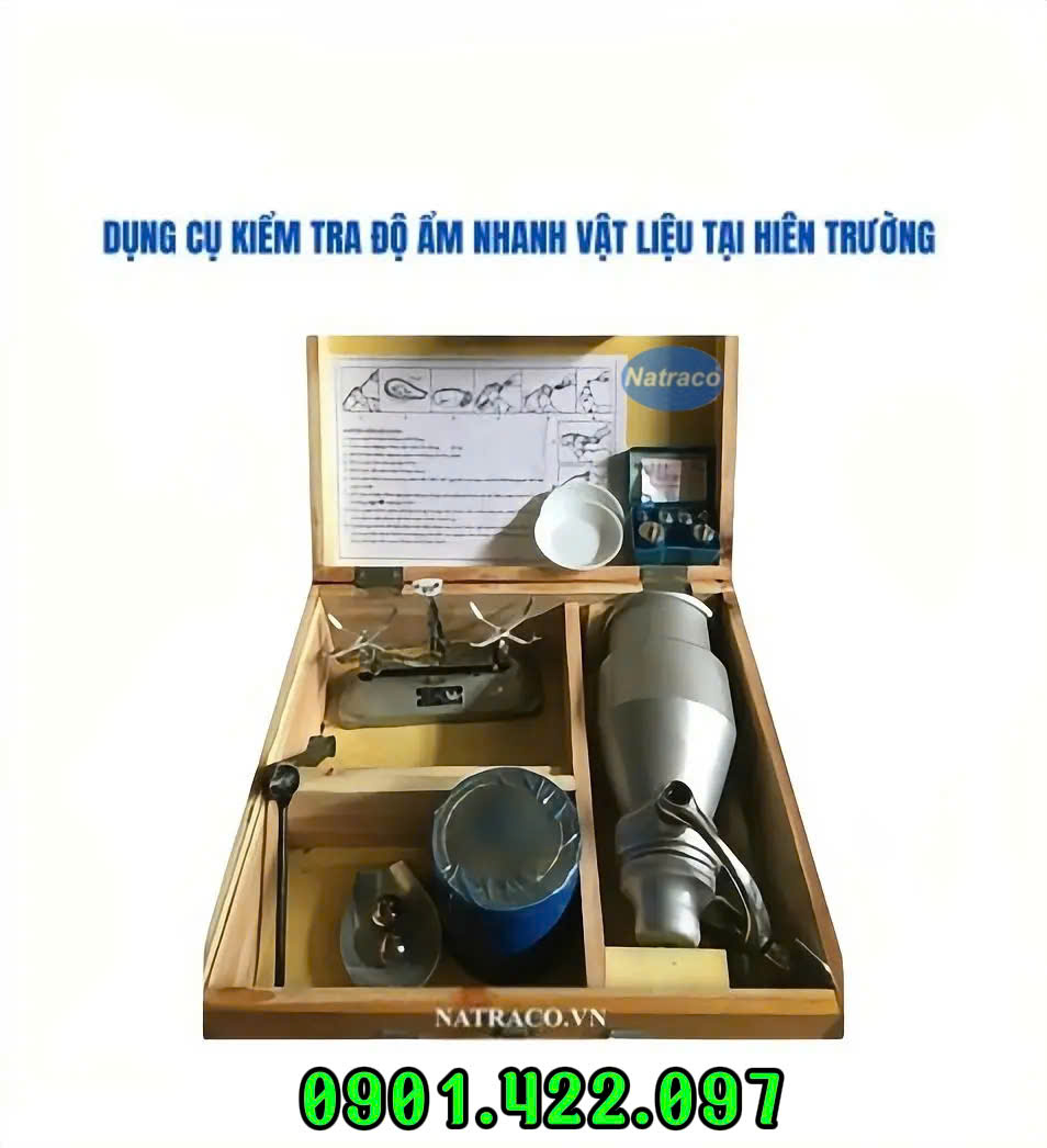 Dụng cụ kiểm tra độ ẩm nhanh vật liệu tại hiện trường