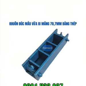 Khuôn đúc mẫu vữa xi măng 70,7 bằng thép