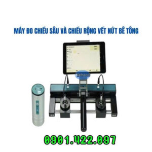 Máy đo chiều sâu và chiều rộng vết nứt bê tông