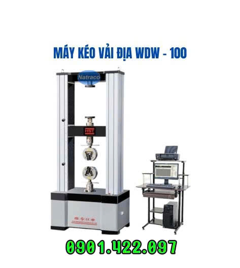 Máy kéo vải địa WDW 100