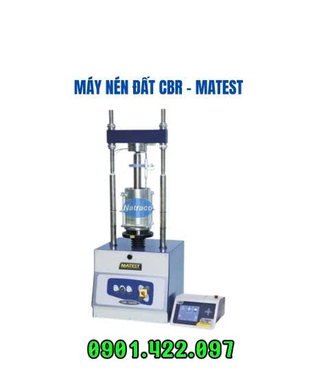 Máy nén đất CBR Matest
