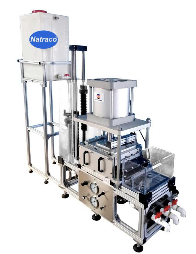 Máy thử thấm ngang vải địa