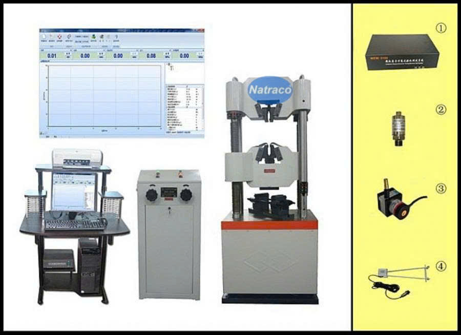 Máy tính điều khiển máy kéo thép