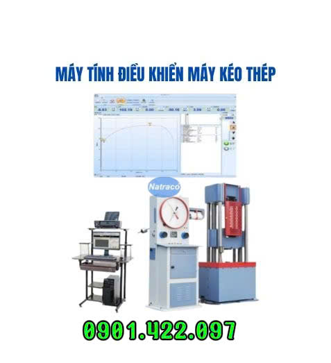 Máy tính điều khiển máy kéo thép