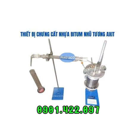 Thiết bị chưng cất nhựa bitum nhũ tương axit