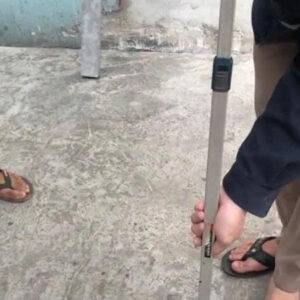 Thước 3m đo mặt phẳng đường